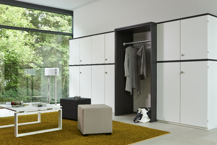 fabplus office - Garderobenschränke für Büros -Februe_Garderobe_Schrank